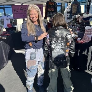 Handmade Designer Dog Wear. Upcycled Vintange Clothing